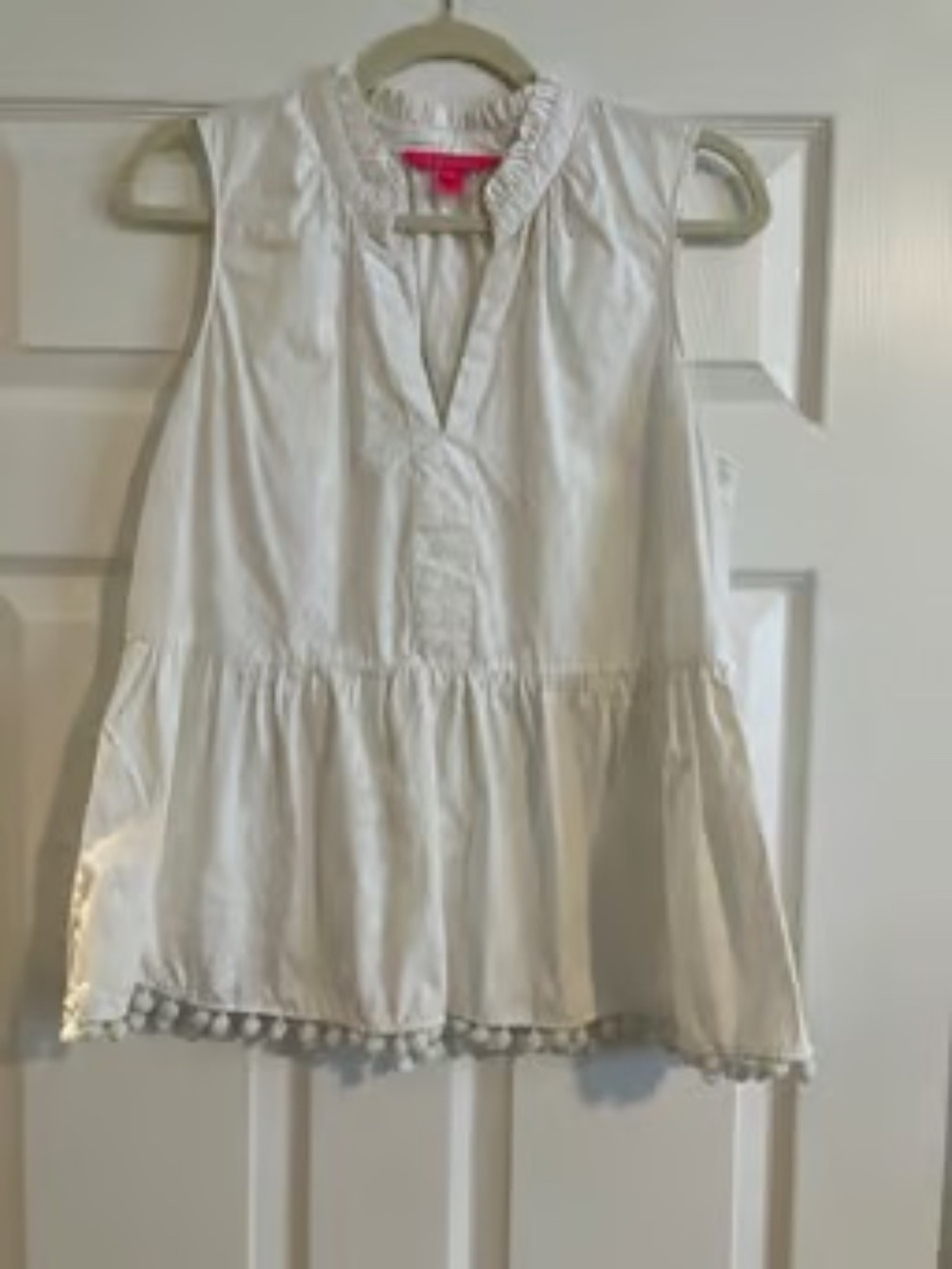 Lilly Pulitzer Novella peplum top